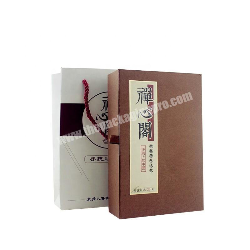 Wholesale Custom Rigid Closure Magnetic Paper Box, Recycled Gift Paper Box With Bag