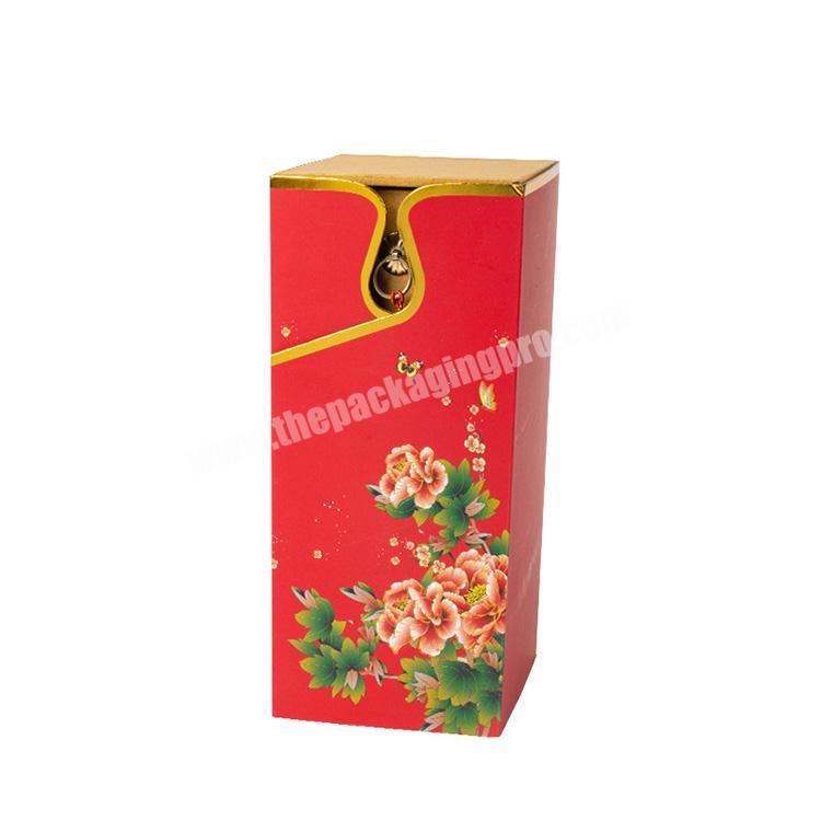 Wholesale Custom small drawer type  paper jewellery box with metal puller