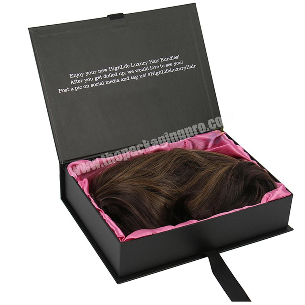 Wholesale custom extension hair bundles packaging