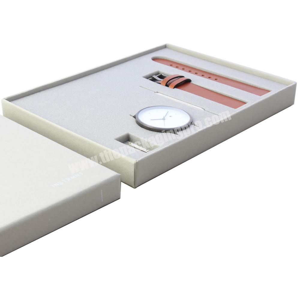 Wholesale logo luxury packaging custom watch box