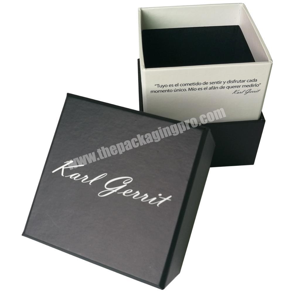 Wholesale luxury cardboard printed logo custom packaging box