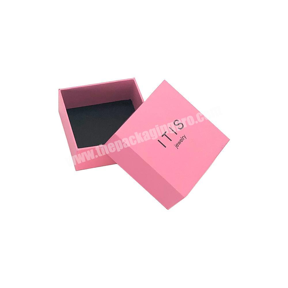Wholesale luxury gift velvet earring paper ring box