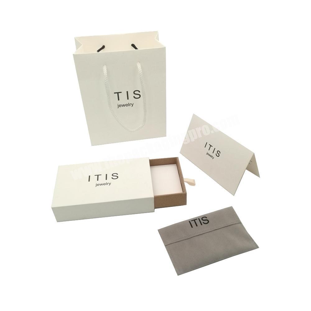 Wholesale paper gift packaging luxury jewelry box