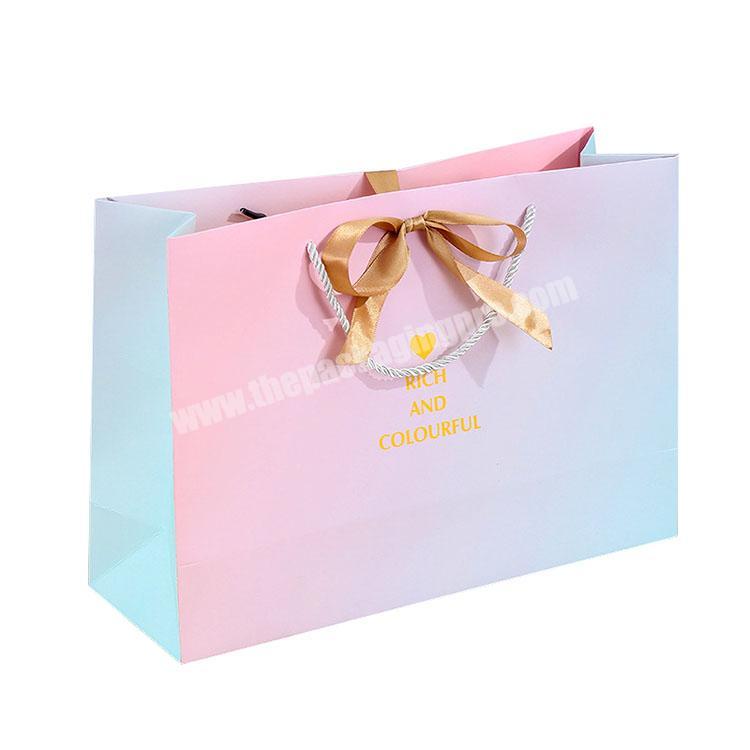 luxury Custom decorative paper cover bags,custom made shopping paper bags