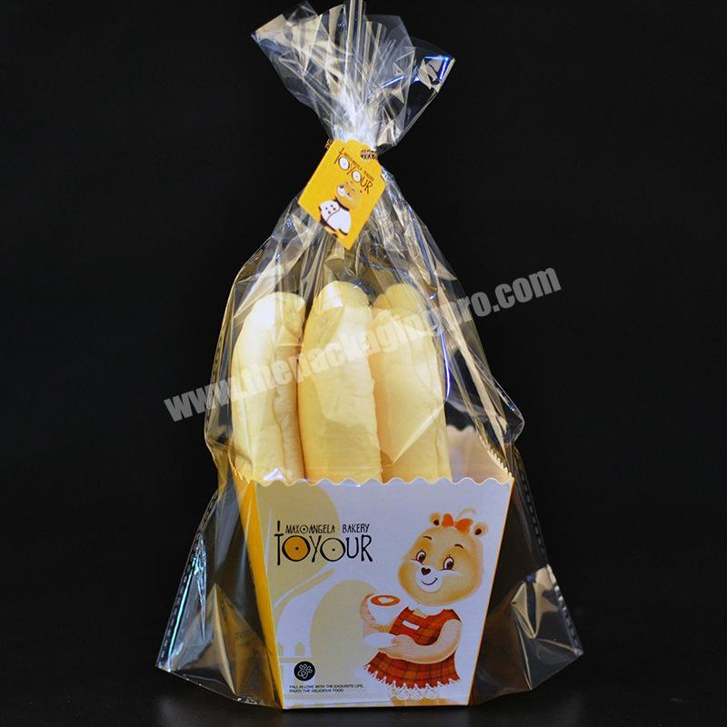 milk bag special shaped bread bag trapezoidal bread box set