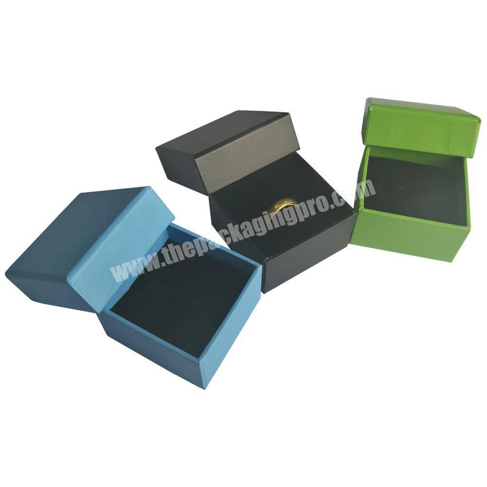 with your logo printing jewelry paper package box and jewelry package box from China