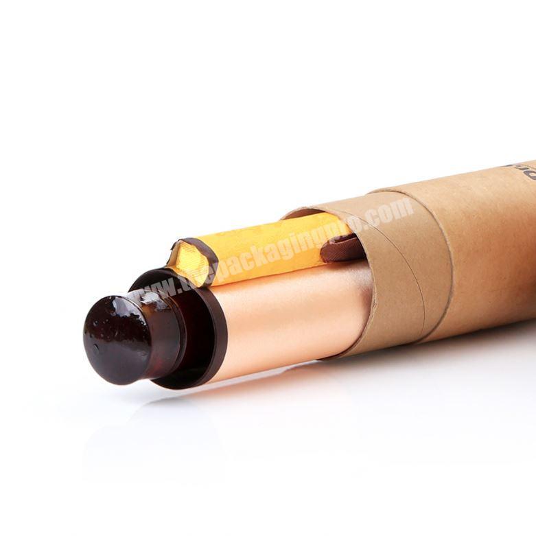 100% Recycled Biodegradable Cylinder Kraft Cardboard Tube