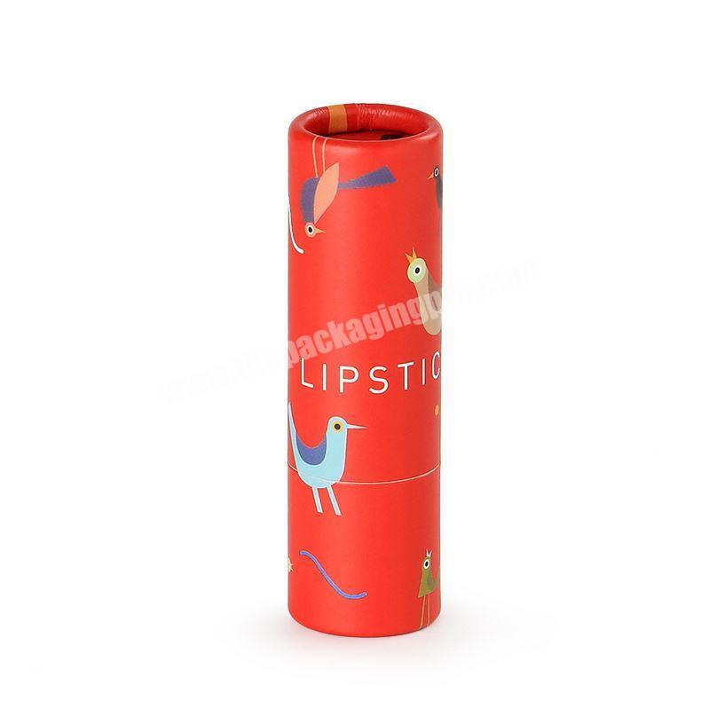 100% Recycled Colorful Printing Lipstick Paper Tube Twist Up