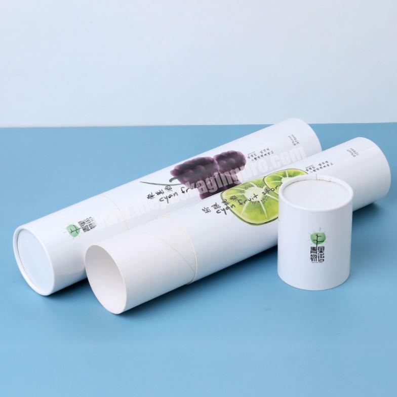100% Recycled Colorful Printing Wine Cardboard Tube