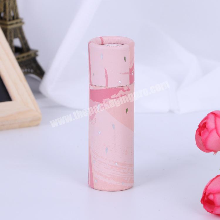 15ml 30ml kraft lip balm paper tube with custom design surface