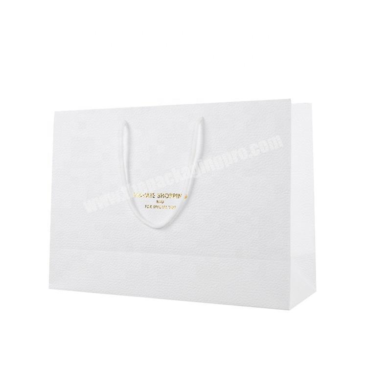 2016 Custom Logo colorful printed big art paper shopping bag with cotton rope