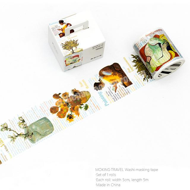 Japanese design adhesive Miyazaki's cartoon masking washi tape wholesale