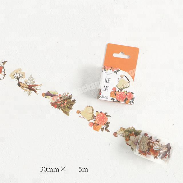 2018 hot selling factory price fashion washi tape for Japan market