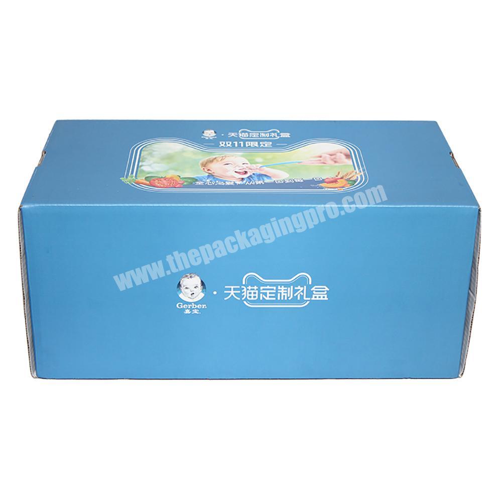2020 Popular Custom Color Printing Corrugated Paper Cake Packaging Box