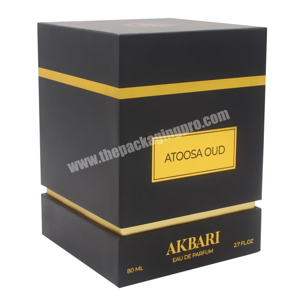2020 custom printing solid perfume box luxury packaging