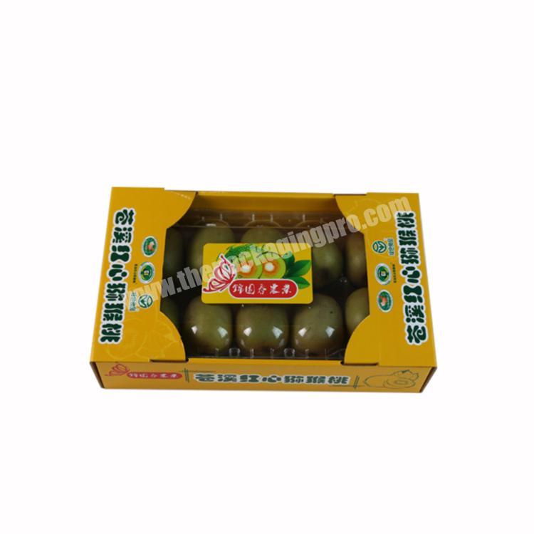 2021 China special sale fruit packaging carton with hollow