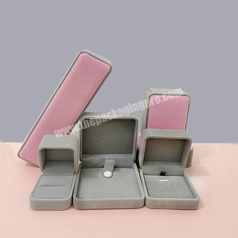 2021 Fashion jewelry gift packaging bracelets pink box with magnetic lid