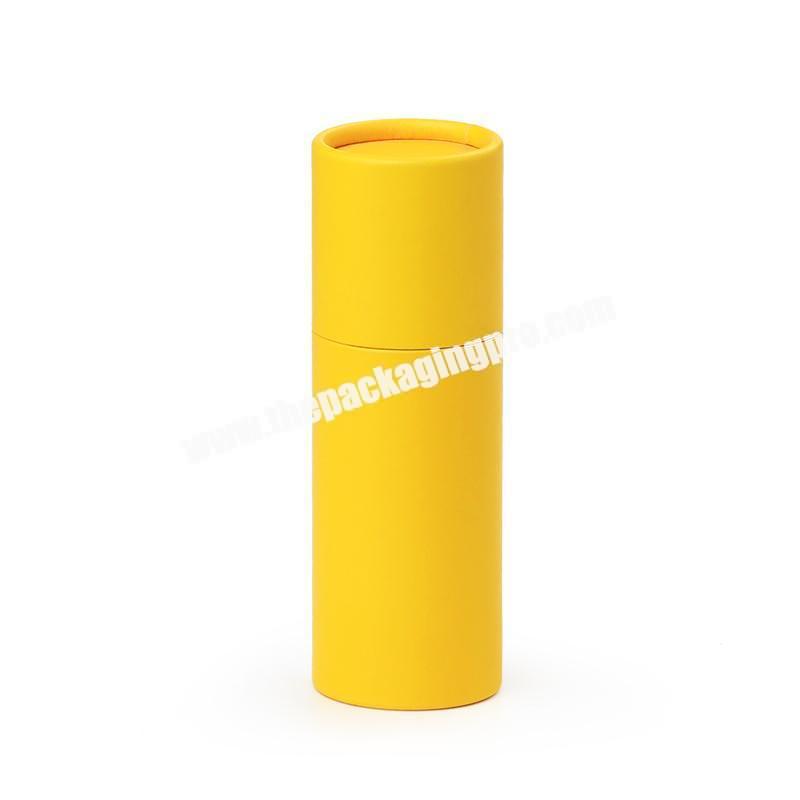 customize kraft paper tube packaging cylinder kraft paper box for food