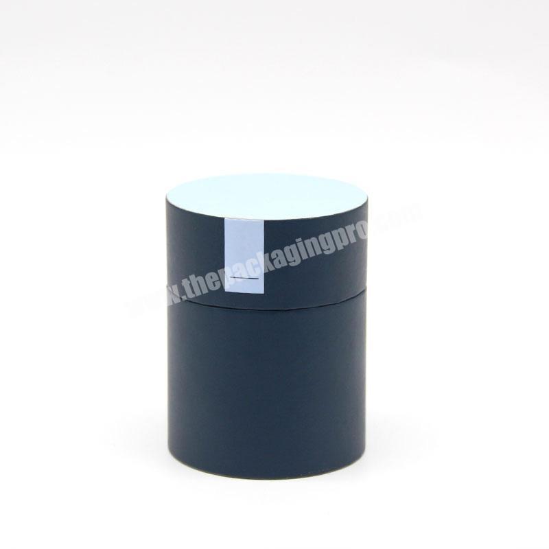 2021 factory hot sale Customized round gift boxes with lid paper kraft perfume tube candle cardboard packaging paper tube box