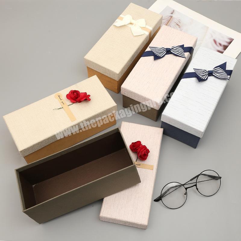 2021 newest luxury custom logo colorful foil stamping products drawer paper gift perfume boxes with flower Elegant OEM