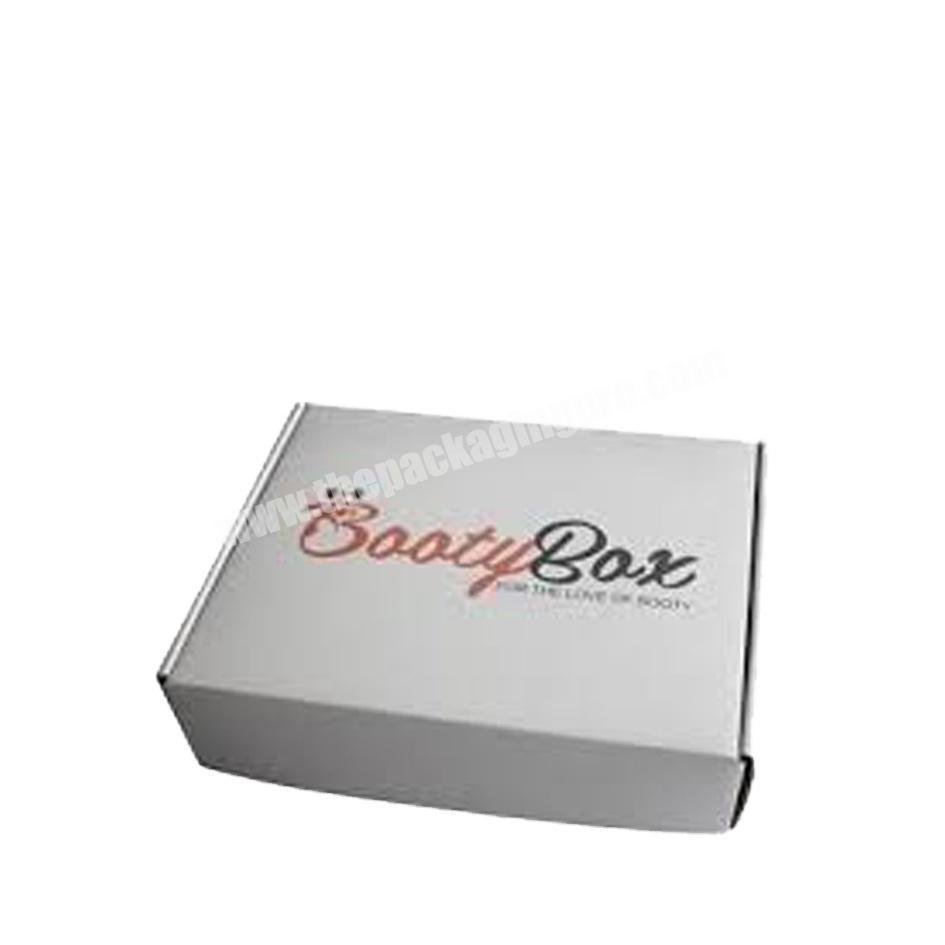 Apparel Corrugated Paper Display Decorative Books Subscription Shipping Mailer Box With Your Logo