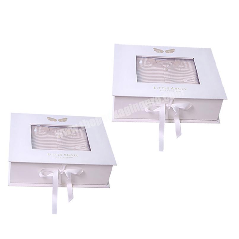 Baby clothes packaging box manfucturers cardboard