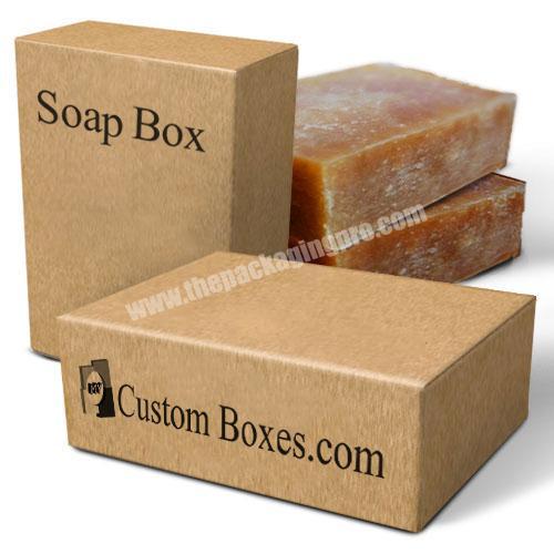 Bespoke Handmade Soap Packaging Paper Gift Box With Customer Logo