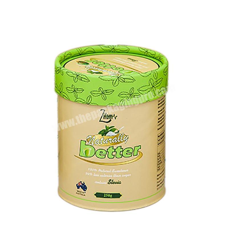Best can be customized environmental degradation kraft tea paper tube packaging