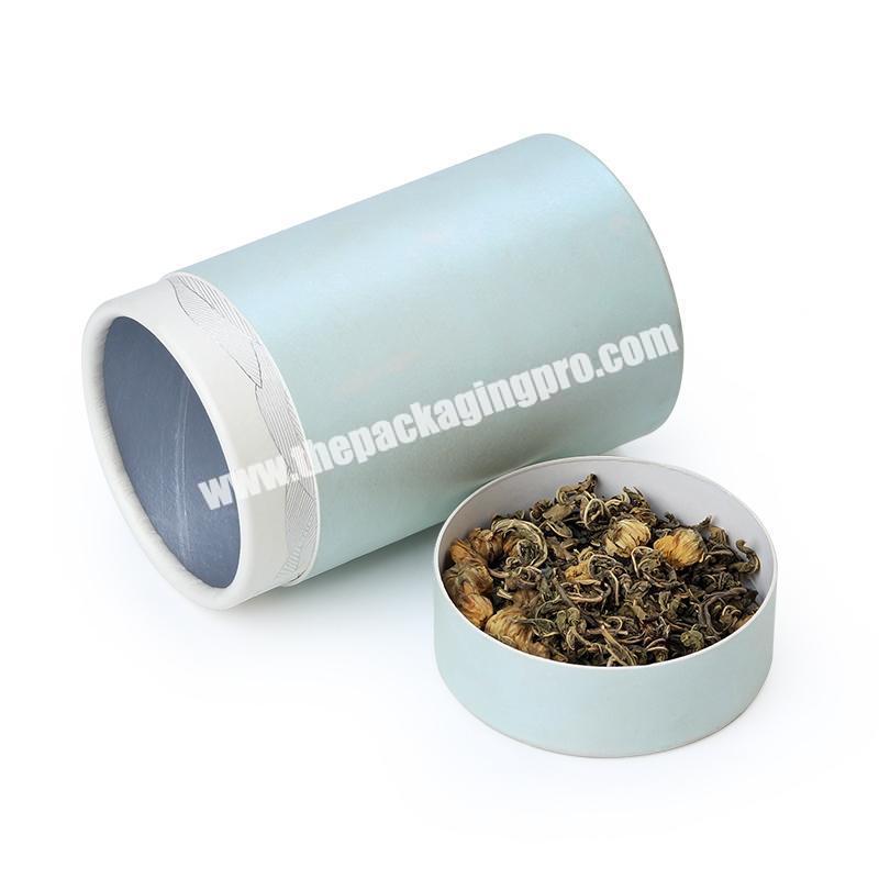 Biodegradable Dried Food/Protein Powder/Tea Paper Tube Cardboard Packaging Box Container