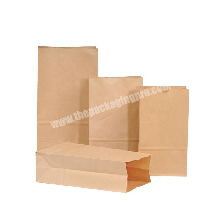 Biodegradable Kraft Paper Bread Bakery Bags