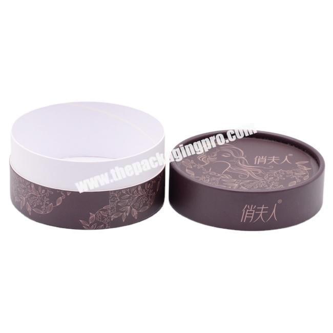 Eco-friendly round carton box packaging round cardboard gift boxes with lid paper tube container with lid cover