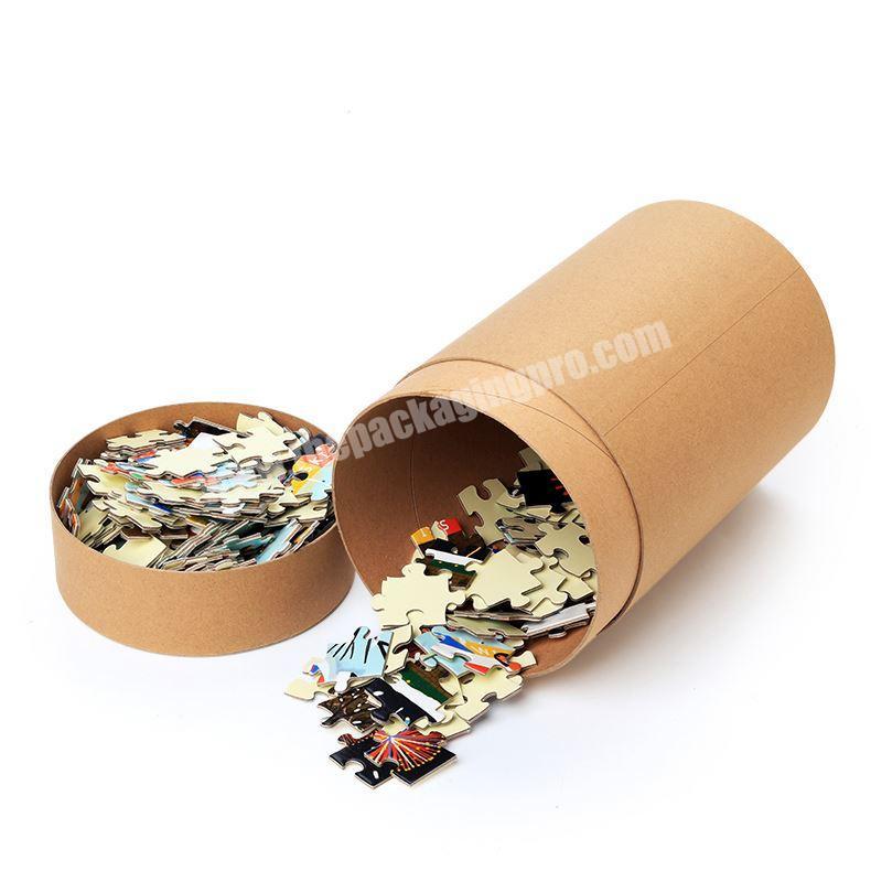 Biodegradable Recycled Custom Made Puzzle Tubes Paper