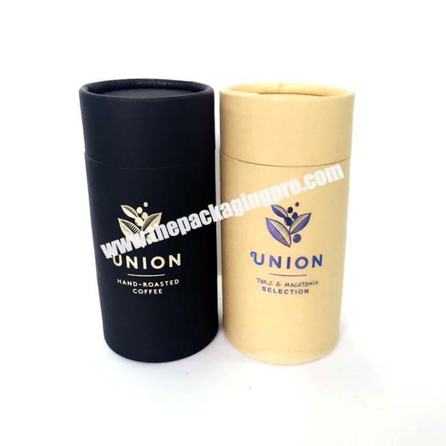 Eco friendly Food Grade Quality Round Packaging Paper Cardboard Tube for protein powder / coffee