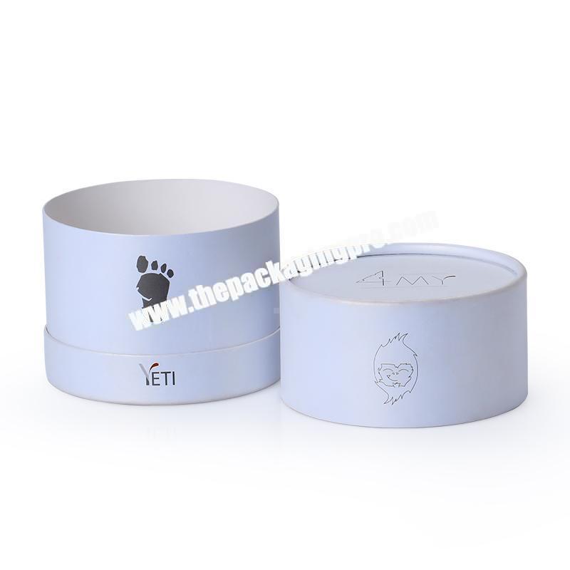 Eco Friendly Packaging Box With Logo custom High end cardboard cosmetic paper tube packaging
