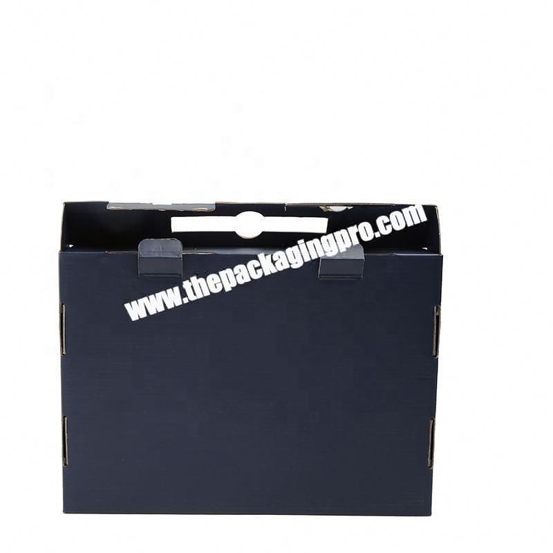 Free Sample small rectangle black art paper make up lipstick box