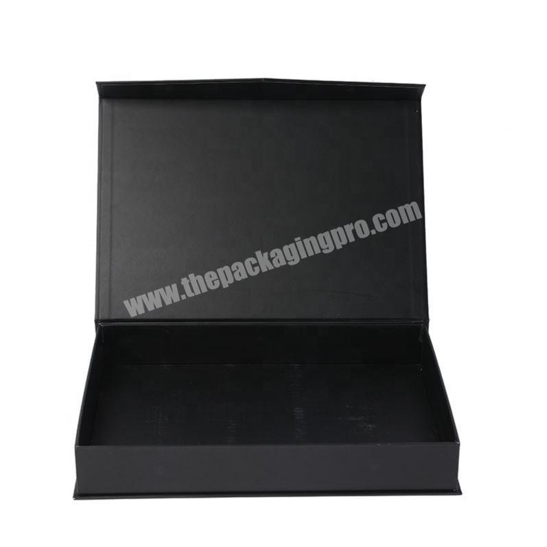 colorful paperboard book shape eyelash packaging box with personal logo