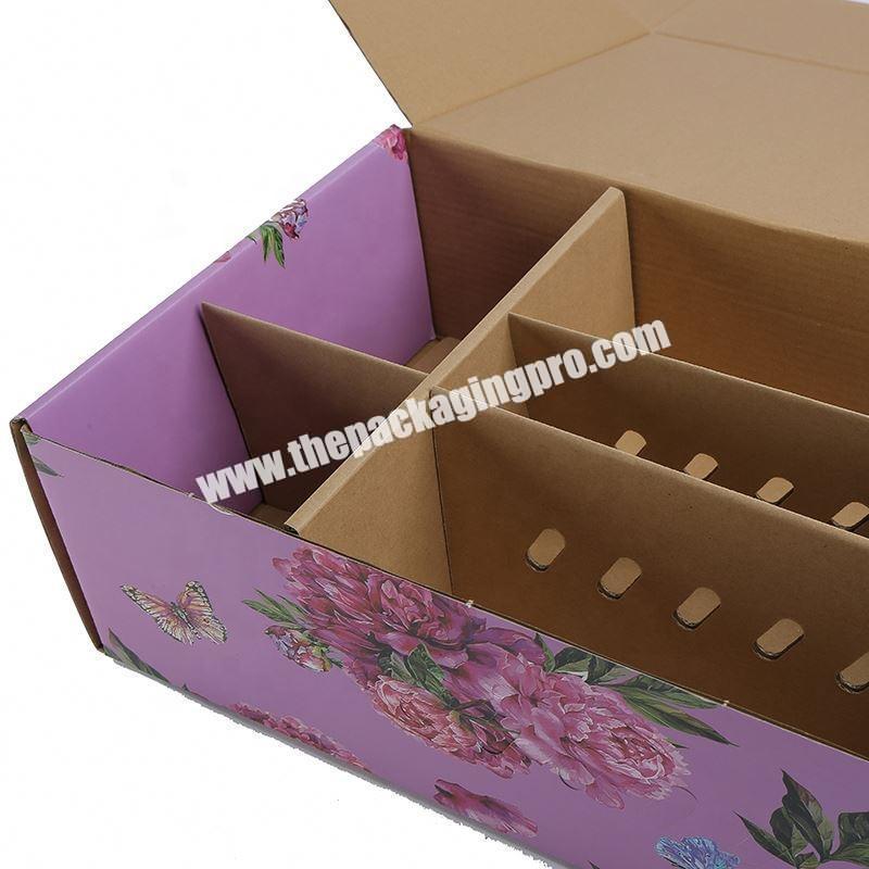 Customized 10 colors eyeshadow plate packaging box with private label