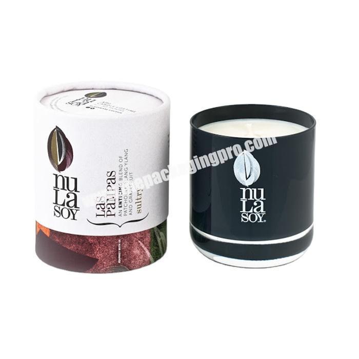 Luxury Wholesale round cosmetic paper packaging tube custom design paper perfume packaging boxes / tube for cosmetics bottles