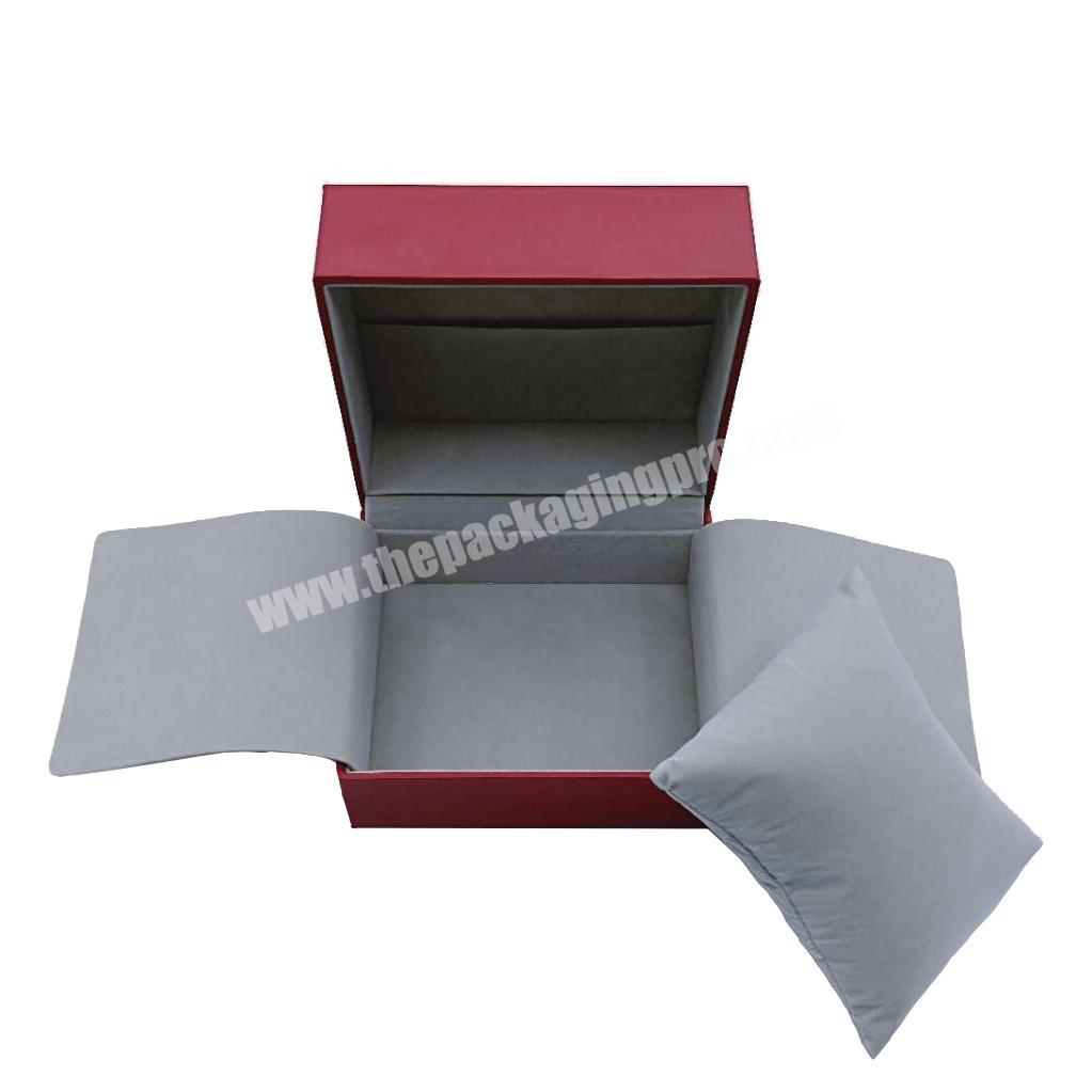 Cheap wholesale watches paper watch box oem flocking boxes