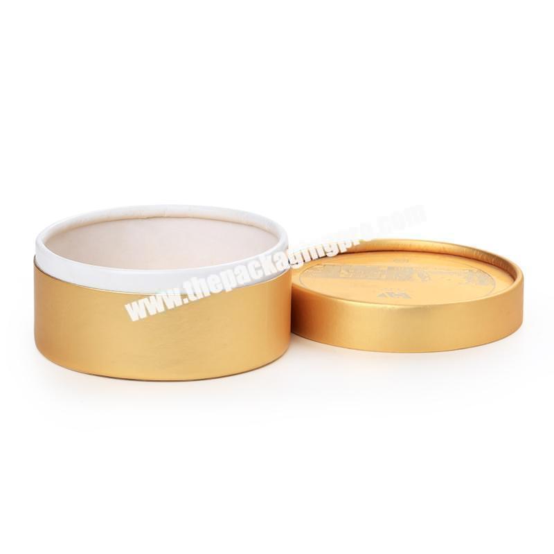 Custom biodegradable cosmetics paper tube box packaging for skincare