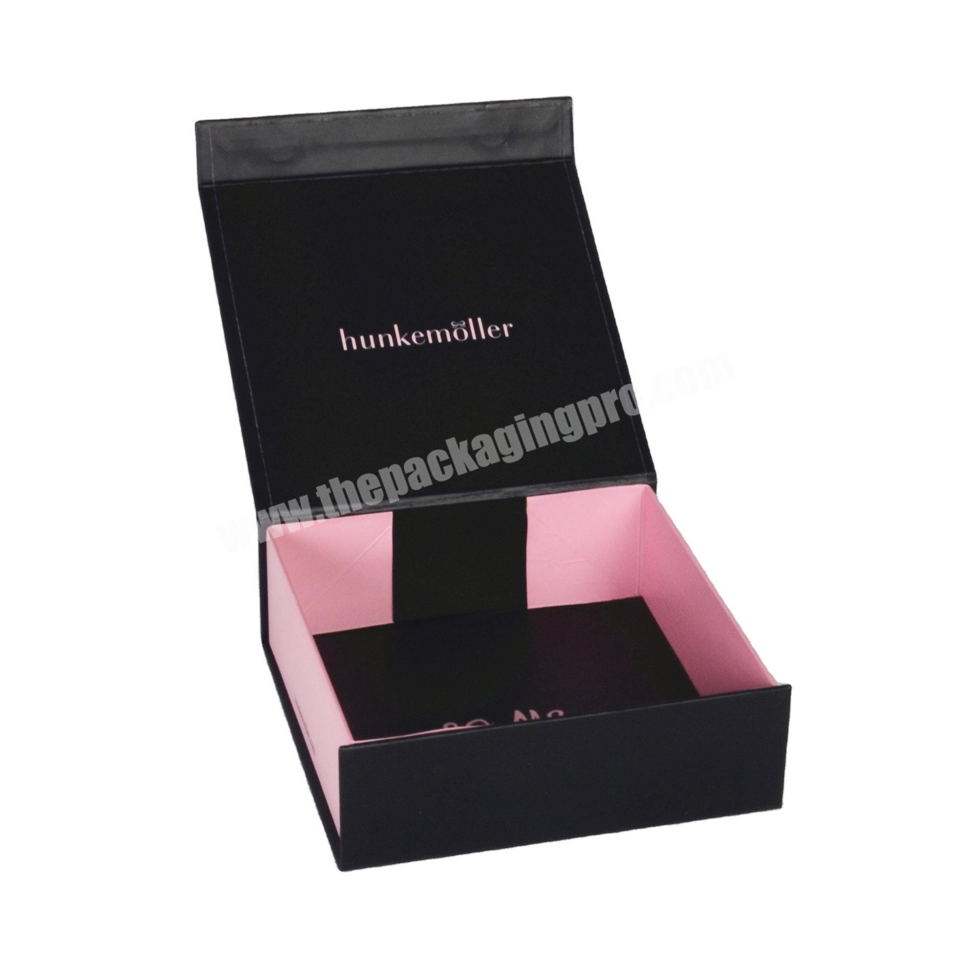 China Manufacturer Custom Gift Packing Magnetic Foldable Box cardboard packaging box
