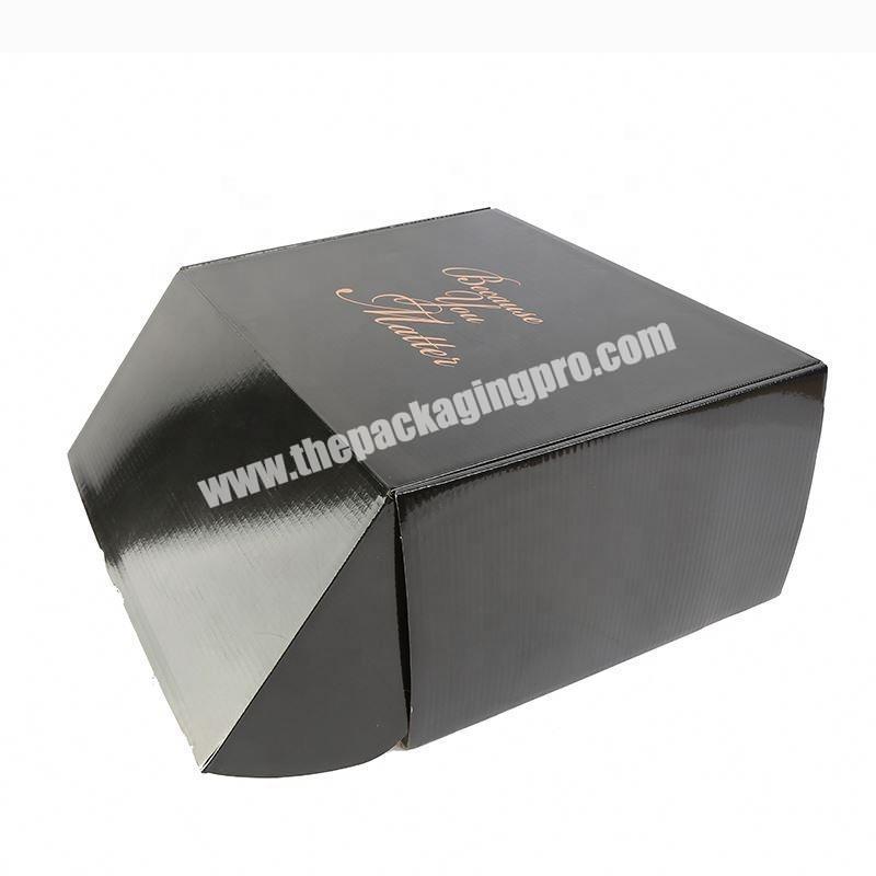 custom logo drawer cardboard false eyelash packaging box with clear PVC window