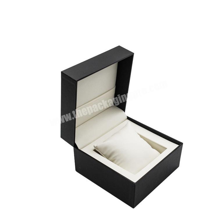 Clamshell cheap storage gift leather watch box
