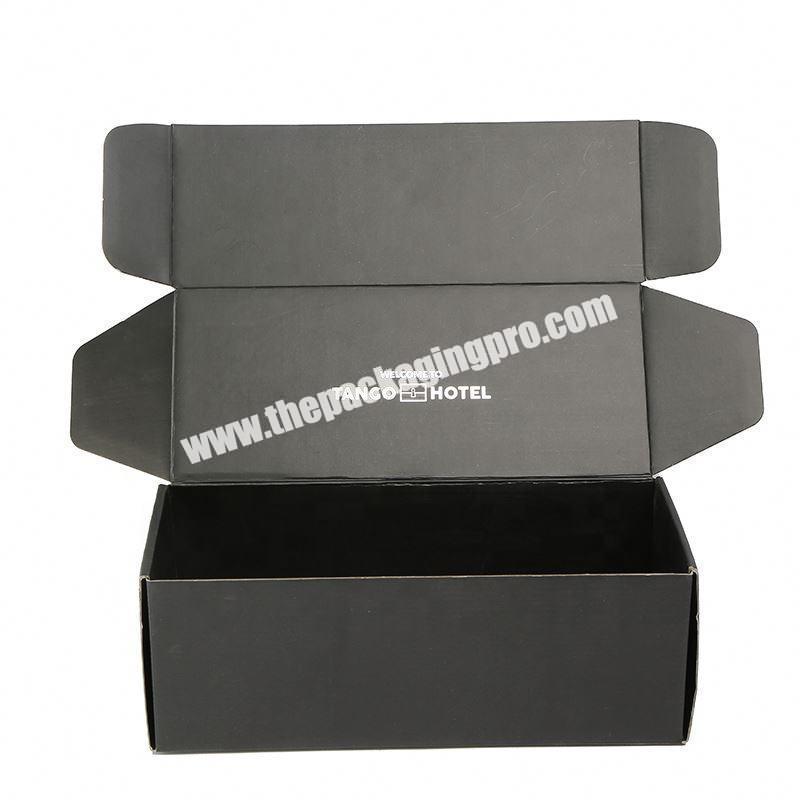 Cardboard paper lid and bottom for necklace jewelry packaging case with PVC window