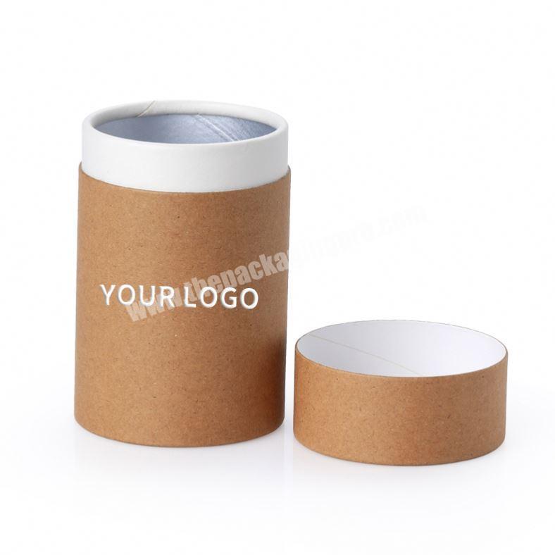 Custom 100% Recycled Eco-Friendly Natural Kraft Paper Tube