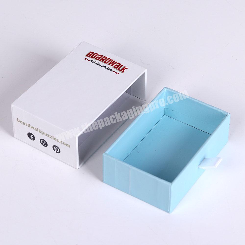 Custom Cardboard Paper Drawer Gift Box Packaging
