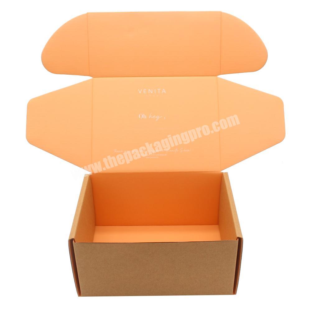 Custom Cardboard Sportswear Yoga Wear Box Packaging Clothing Mailer Boxes