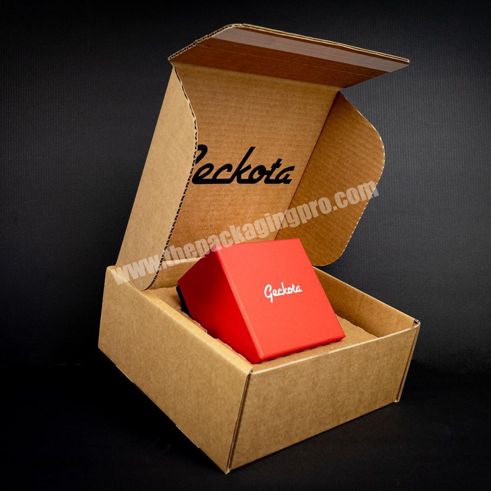 Custom Corrugated Box Jewellery Packaging Shipping Mailer Box Jewellery Delivery Boxes