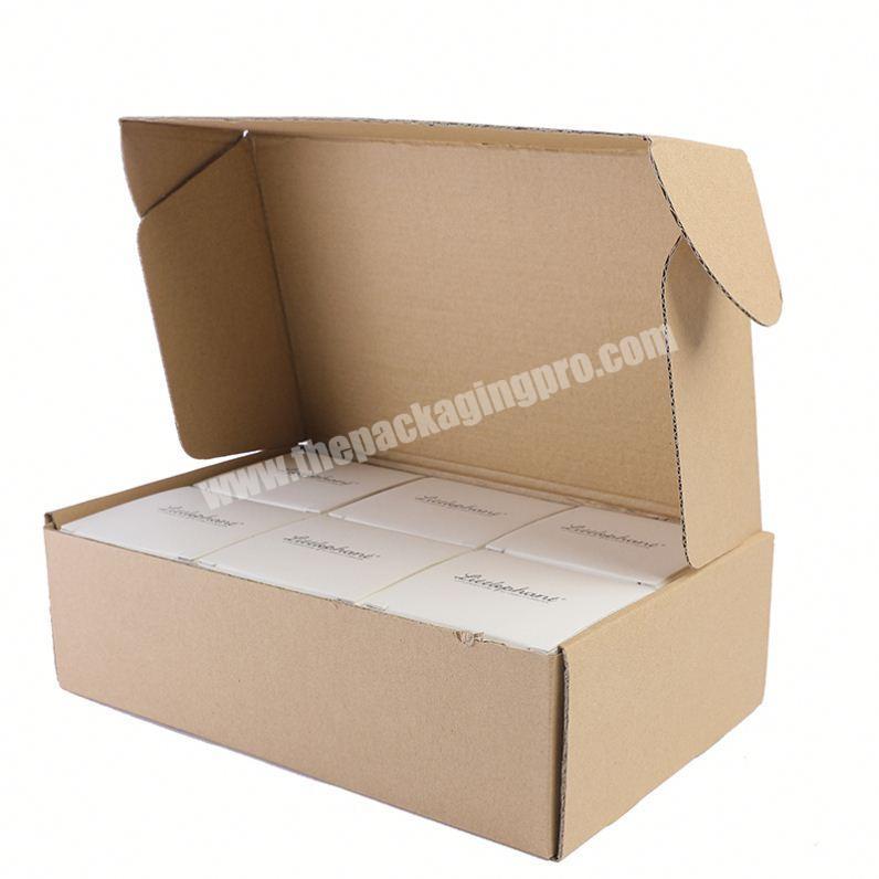Custom Craft Paper Lamp Box Corrugated Paper LED Packing Boxes Print