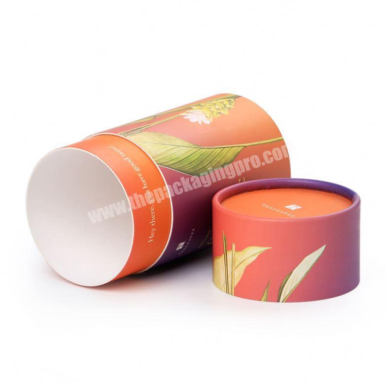 Custom Design Perfume Cardboard Cylinder Paper Tube Packaging